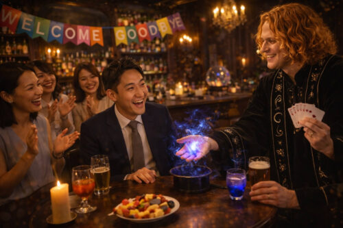 マジックバー歓送迎会